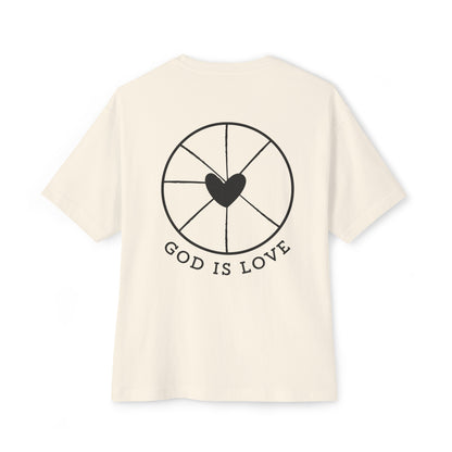 Women's God is Love Oversized Tee