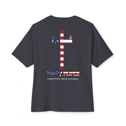 American Flag Oversized Tee