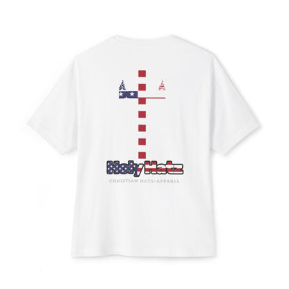 American Flag Oversized Tee