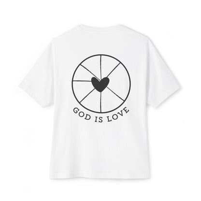 Women's God is Love Oversized Tee