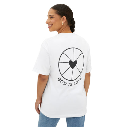 Women's God is Love Oversized Tee