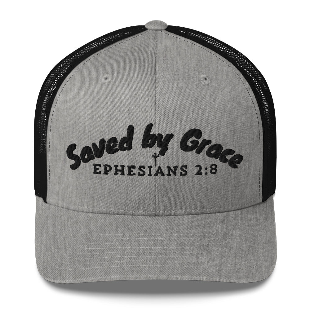 Saved by Grace Trucker Hat