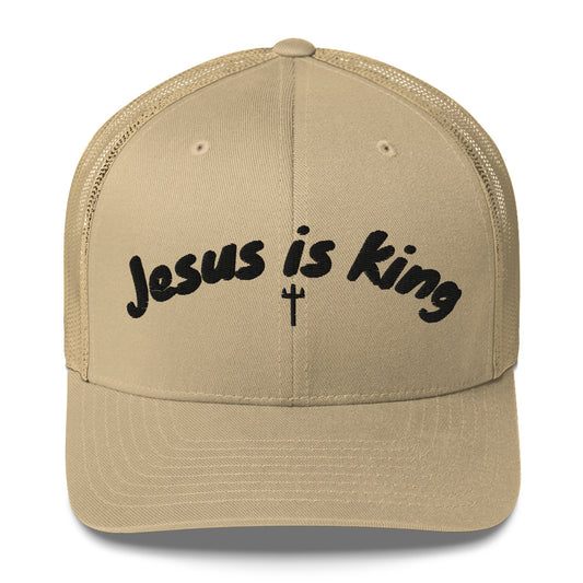 Jesus is King Trucker Hat