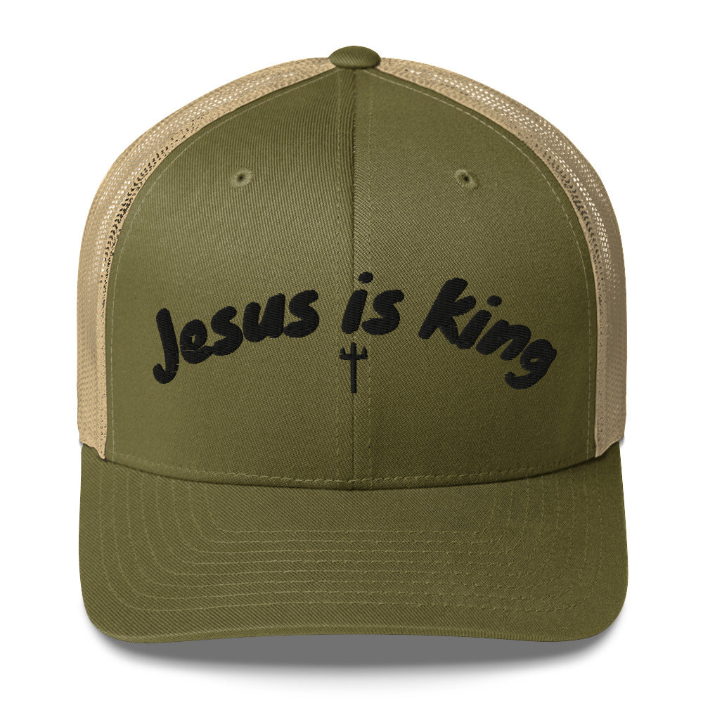 Jesus is King Trucker Hat