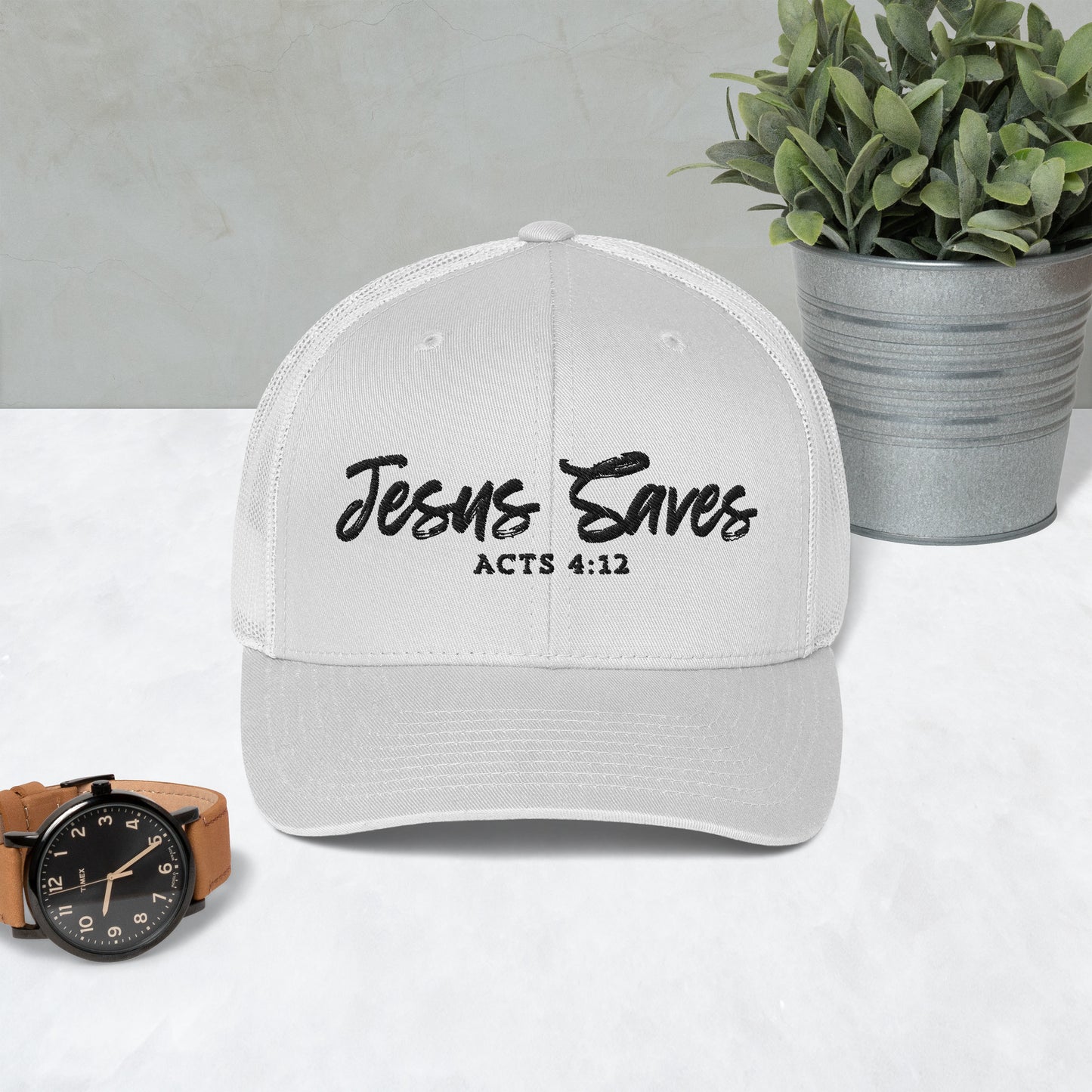 Jesus Saves Trucker Cap